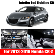 11x Canbus Error Free LED Interior Light Kit Package for 2013-2016 Honda CR-Z Car Accessories Map Dome Trunk License Light 2024 - buy cheap