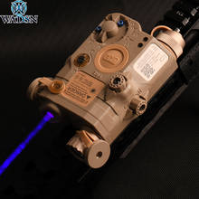 WADSN Новый страйкбол тактический PEQ15 LA-5C UHP синий лазерный белый светильник ИК прицел Softair PEQ оружейный пистолет охотничий оптический флэш-светильник 2024 - купить недорого