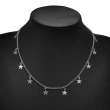 Женское Ожерелье-чокер KLEEDER, классическое ожерелье золотистого/серебристого цвета в стиле ретро с подвесками 2024 - купить недорого