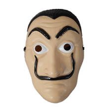 Máscara De Papel De San Valentín Dalí, decoración De La Casa De Papel, máscaras De Halloween, herramientas divertidas, 10 unids/lote 2024 - compra barato