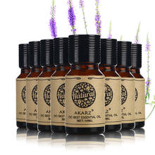 AKARZ Value Sets Lotus Chamomile Clove Patchouli Peppermint Citronella Lavender Rose Essential Oils 10ml*8 2024 - buy cheap