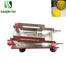 hand press pineapple knife pineapple cutting root machine ananas peeler machine pineapple chopping machine ananas dicing machine 2024 - buy cheap