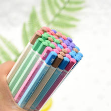 70Pcs Hexagon pencil HB standard graphite pencil stationery School Office Supply Student Gift Prize creative kawaii simple cute 2024 - buy cheap