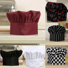 Comfortable New Cook Adjustable Men Kitchen Baker Chef Elastic Cap Hat Catering 2024 - buy cheap