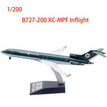 Diecast Airplane Model 1:200 Mexican Guard B727-200 XC-MPF Inflight Alloy Plane Adult Collection Static Display Toys for Boys 2024 - buy cheap