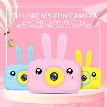 Мини Детская Цифровая камера 2 дюйма full HD 1080P несколько режимов фото поддержка различных языков детская камера подарки для детей 2024 - купить недорого