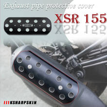 Para yamaha xsr155 xsr 155 capa de escape decorativa capa protetora tubo de escape da motocicleta tubo de proteção 2024 - compre barato