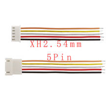 JST XH 2,54 5 Pin шаг 2,54 мм разъем провода JST XH2.54 ММ штекер гнездо кабеля клеммы соединительные кабели 26AWG 200 мм 2024 - купить недорого