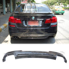 Carbon Fiber Rear Bumper Diffuser Spoiler Fits For BMW F10 F11 M5 2011UP MTECH 2024 - buy cheap