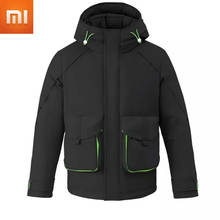 Xiaomi Man Casual Down Jacket Waterproof Windproof U-shaped Pocket Color Fashion Matching Design Warm Coat For Winter 2024 - buy cheap