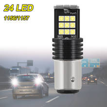 Signal Lamp P21w Led Ba15s 1156 Py21w  Bulb 3030SMD Canbus 1157 Led Bay15d P21/5w Turn Brake Backup Light 12V New 2024 - buy cheap
