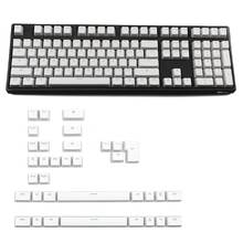 Колпачки для клавиш RGB 143 с раскладкой ANSI, колпачки для клавиш с подсветкой, колпачки для клавиш Keychron K6 GH60 GK64 Corsair K70 K65 2024 - купить недорого
