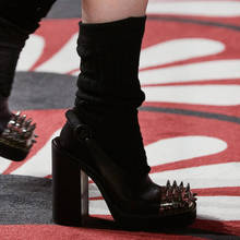 Verão nova moda rebites bombas mulheres salto alto zapatos mujer sapatos femininos sexy fivela sapatos de festa senhoras zapatos de mujer 2024 - compre barato