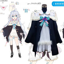 ¡Anime! VTuber Hololive Kagura Nana SJ, bonito vestido, uniforme, disfraz de fiesta de Halloween, traje personalizado, nuevo, 2021 2024 - compra barato