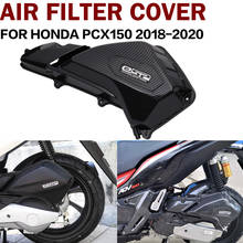 Cubierta de filtro de aire de motocicleta, accesorio de repuesto con patrón de fibra de carbono para Honda PCX150 ADV150 PCX ADV 150, 2018-2020 2024 - compra barato