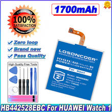 Huawei-bateria watch1400 mah embutida, para relógio gt 46mm, bateria embutida para 1st watch 1 ° gen watch1 2024 - compre barato