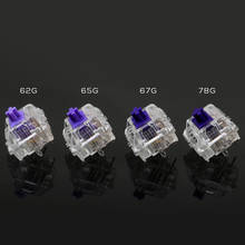 Zealio Switches Tactile V2 62g 67g 78g Purple Customized Mechanical Keyboard Axis 5 pins 2024 - buy cheap