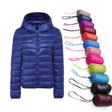 Chaqueta con capucha para mujer, abrigo básico con cremallera, informal, color rosa, para Otoño e Invierno 2024 - compra barato