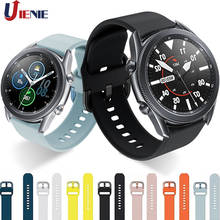 Ремешок силиконовый для Samsung Galaxy Watch 3 41 мм 45 мм/Gear S3, спортивный сменный Браслет 2024 - купить недорого