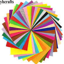 40PCS/LOT.15cm 40 color Felt sheets Fabric sheet,Handmade material,Crafts accessories Kindergarten crafts material Adult DIY OEM 2024 - buy cheap