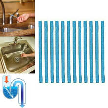 12/Pack Sani Drain Cleaner Sticks Pipeline Bathtub Deodorizer Odor Remover Tool 2024 - buy cheap