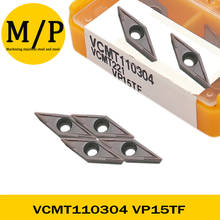 100% Original VCMT110304 VP15TF Carbide Insert  Internal Turning Tool High Quality Metal Lathe Tool CNC Turning Inserts VCMT 2024 - buy cheap