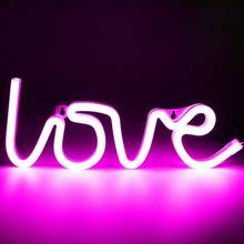 Led Neon Light Lightning Shaped Neon Sign for Room Home Party Wedding Wall Decoration Xmas Gift Neon Lamp Hanging Night Light 2024 - buy cheap