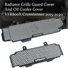 Protector de radiador de Motor para coche, rejilla enfriadora de aceite para Honda vfr 800 x VFR800X Crossrunner 2015 2016 2017 2018 2019 2020 2024 - compra barato