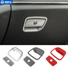 MOPAI Car Interior Copilot Armrest Storage Box Handle Decoration Cover Sticker Accessories for Jeep Grand Cherokee 2011+ 2024 - buy cheap