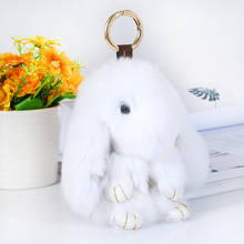 Creative cute rabbit schoolbag pendant cartoon doll key chain pendant ins plush doll car key chain ring 2024 - buy cheap