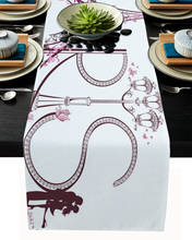 France Paris Eiffel Tower Table Runner Wedding Decoration Dinning Table Runners Placemat Christmas Decor Tablecloth 2024 - buy cheap