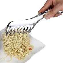 Многофункциональный зажим для еды из нержавеющей стали, расческа для лапши, кухонный инструмент для спагетти для семьи, ресторанов, пикники 2024 - купить недорого