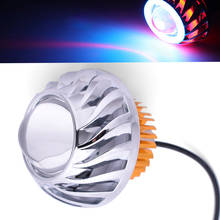 1PC Motorcycle Led Headlight Round Angel Eyes Spot Light Fog Lamp For Honda VTX1300 vtx 1300 VF750 VFR750 VFR800 VTR1000F 2024 - buy cheap