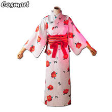 Roupão de banho feminino, uniforme kimono da hanako-cobertura de peixes goldfish petard, fantasia para cosplay, halloween 2024 - compre barato