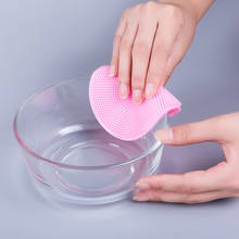 1 шт. волшебный силиконовая щетка для мытья посуды коврик котелок Кухня многофункциональные чистящие Пан щетки для мытья Кухня очиститель топливной форсунки 2024 - купить недорого