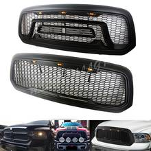 Capó de parrilla delantera de coche, luz LED superior de panal, palanquilla facelit para Dodge Ram 1500, 2013, 2014, 2015, 2016, 2017 2024 - compra barato