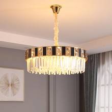 Modern K9 mixes color crystal chandelier luxury Nordic living room lamp decorative lighting 2024 - buy cheap
