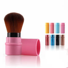 2020 Fashion Mini Portable Retractable Blush Brushes Makeup Powder Foundation Brushes Cosmetic Face Powder Brush Makeup Tools 2024 - buy cheap