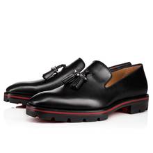 Qianruiti/Новинка; классическая официальная Мужская обувь с кисточками на плоской подошве; Оксфордский бизнес-обувь без застежки; Мужские модельные туфли; EU39-EU46 2024 - купить недорого