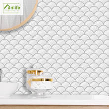 Funlife® Tile sticker Oil Proof Peel & Stick Kitchen Backsplash Removable Self-Adhesive Bathroom Decorative Easy to Clean Floor 2024 - buy cheap