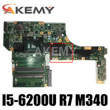 827025-001 827025-501 827025-601 837786-601 DA0X63MB6H1 для HP Probook 450 G3, материнская плата для ПК, I5-6200U ЦП R7 M340 GPU 2024 - купить недорого