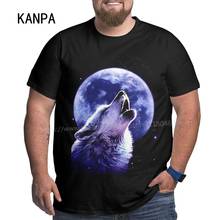 Kanpa мужские размера плюс футболки 2021 хорошего качества хлопковая Футболка тренировки рубашка для мужчин одежда Топы 2024 - купить недорого