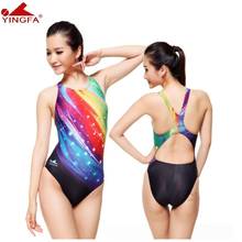 Yingfa Professional Competition Sports One Piece Triangle Training Swimsuit Waterproof Women's Swimwear Bathing Suit 2024 - buy cheap