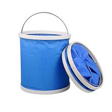 Multifunctional Portable Folding Bucket Collapsible Outdoor Cloth Bucket Basin for Camping Hiking Travelling Fishing Washing 2024 - buy cheap