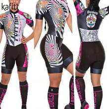 Kafitt-jersey de ciclismo profesional para mujer, traje de manga corta, ropa deportiva, mono informal de moda, camisa de ciclismo transpirable y de secado rápido 2024 - compra barato