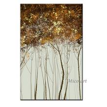 100% Hand Painted Heavy Textured Tree Art Oil Painting Unframed Wall Decoration Canvas Art Wall Pictures Artwork For Home Decor 2024 - buy cheap