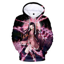 Anime Demon Slayer Kimetsu no Yaiba 3D Hoodies Sweatshirts Men Women Hoodie harajuku Sweatshirts Boys Girls Tracksuits Clothes 2024 - buy cheap