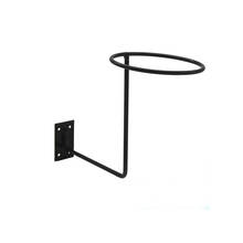 Universal Wall Mounted Screws Bicycle helmet Holder Wig Hat Display Stand, Thickened Base Durable Motorcycle Helmet Black Hanger 2024 - buy cheap