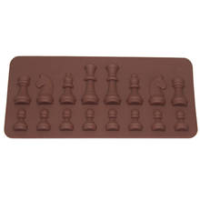 3d forma de xadrez internacional pastelaria chocolate açúcar sabão fondant silicone moldes cubo bandeja cozinha cozimento bolo ferramentas decoração 2024 - compre barato