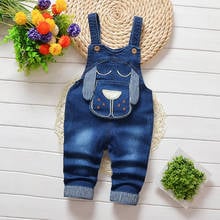 IENENS Kids Baby Clothes Clothes Jumper Boys Girls Dungarees Infant Playsuit Pants Denim Jeans Overalls Toddler Jumpsuits 2024 - buy cheap